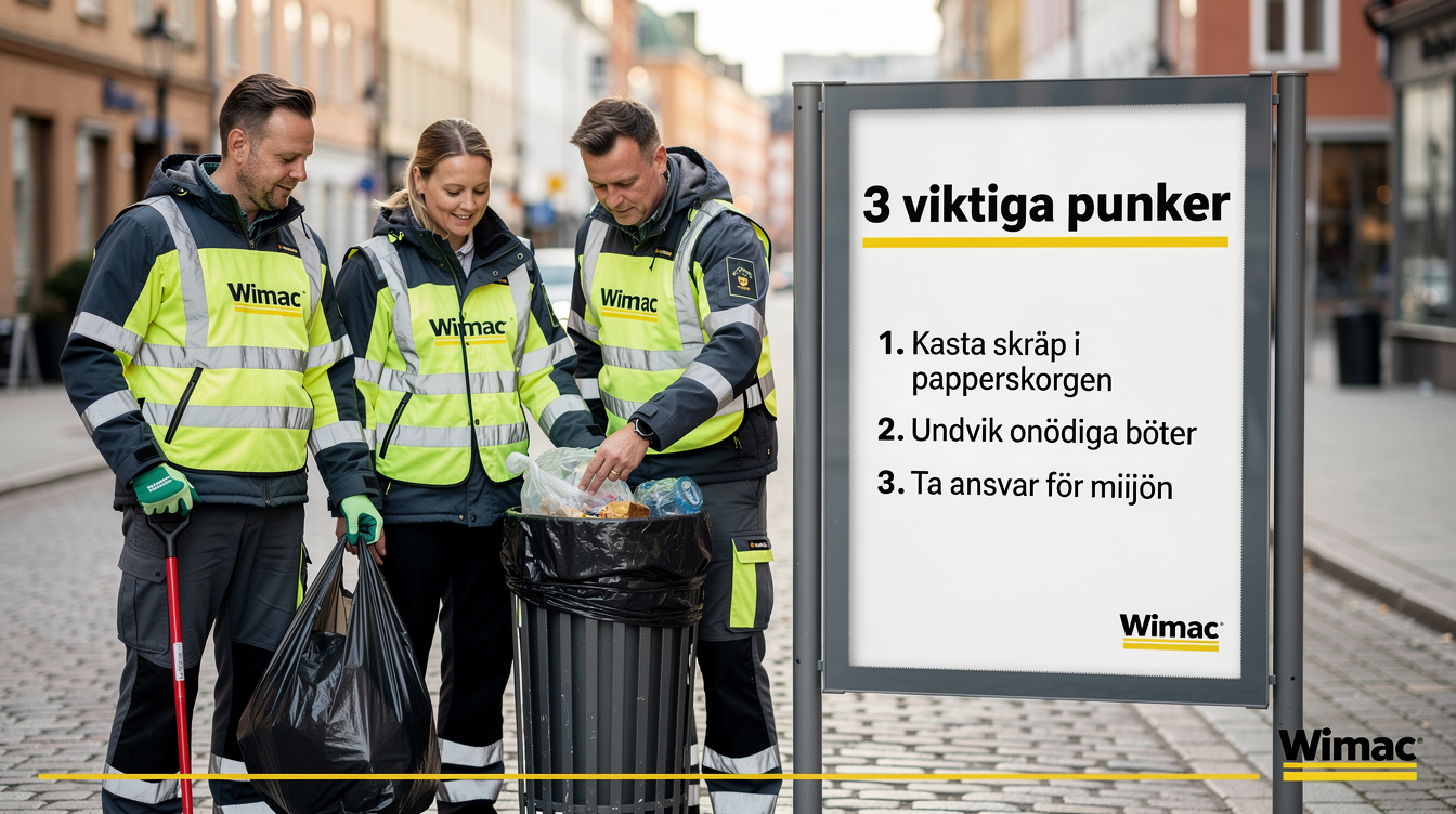 Specifika regler för cigarettfimpar, snus och tuggummin - Hur mycket böter får man om man skräpar ner?