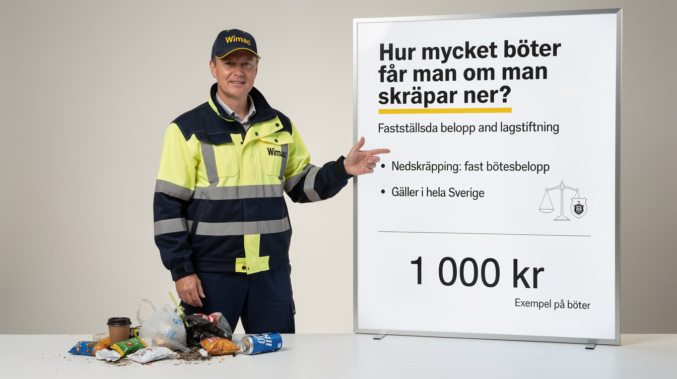 Rättsliga påföljder vid allvarlig och grov nedskräpning - Hur mycket böter får man om man skräpar ner?