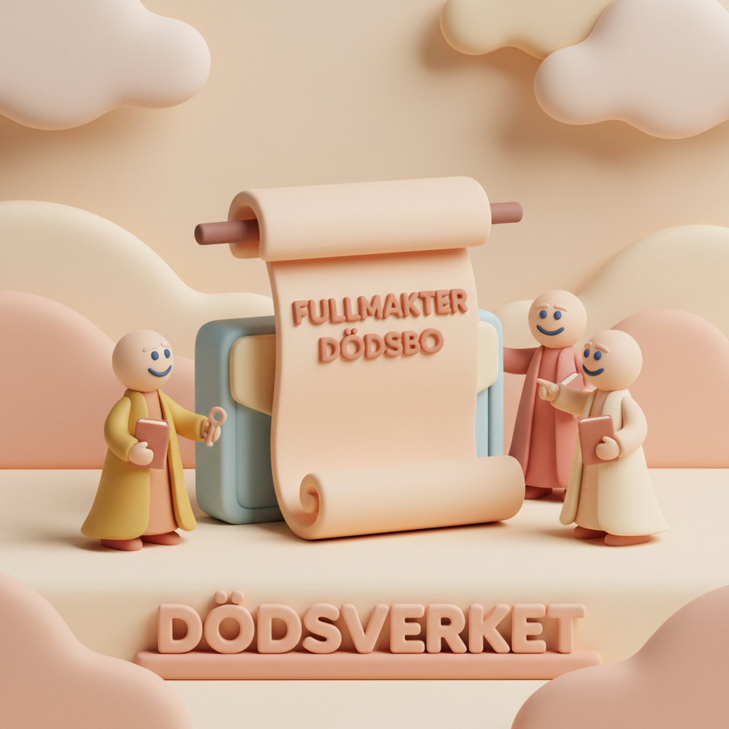 fullmakter dödsbo illustration