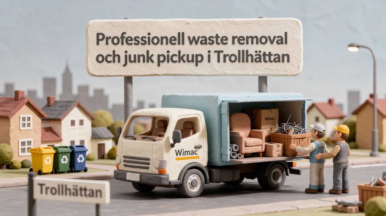 Tjänster för alla behov – Möbler, vitvaror och grovsopor - Bortforsling / Skräphämtning i trollhättan