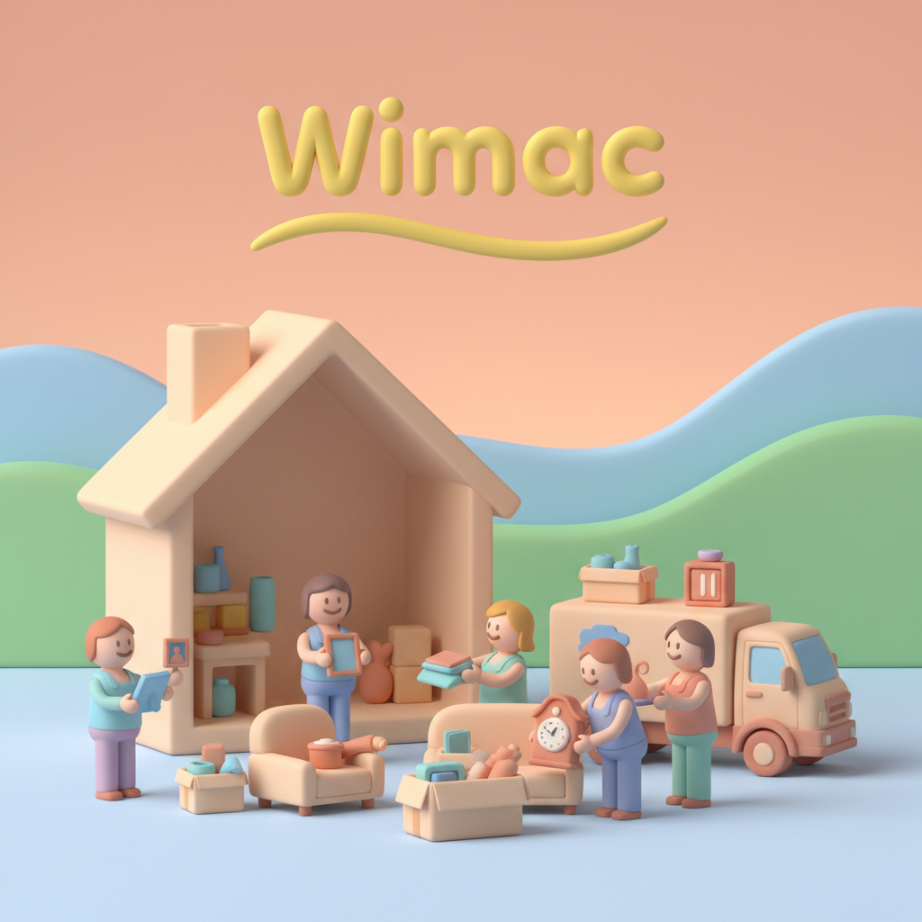 Dödsbo tömning: Gör det enkelt – snabbt! 2 dödsbo tömning illustration