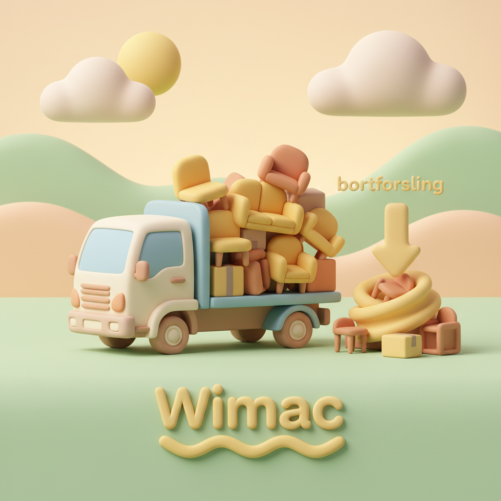 bortforsling möbler