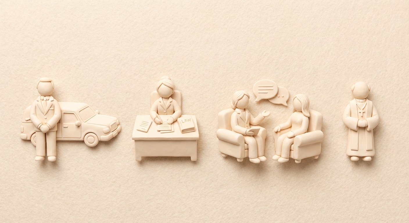 Vem kan man anlita för hjälp vid dödsfall? illustration 1