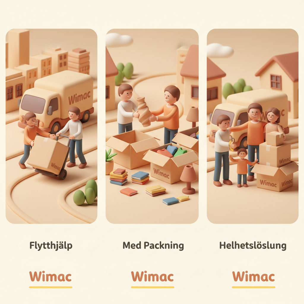 flytthjälp med packning illustration 2