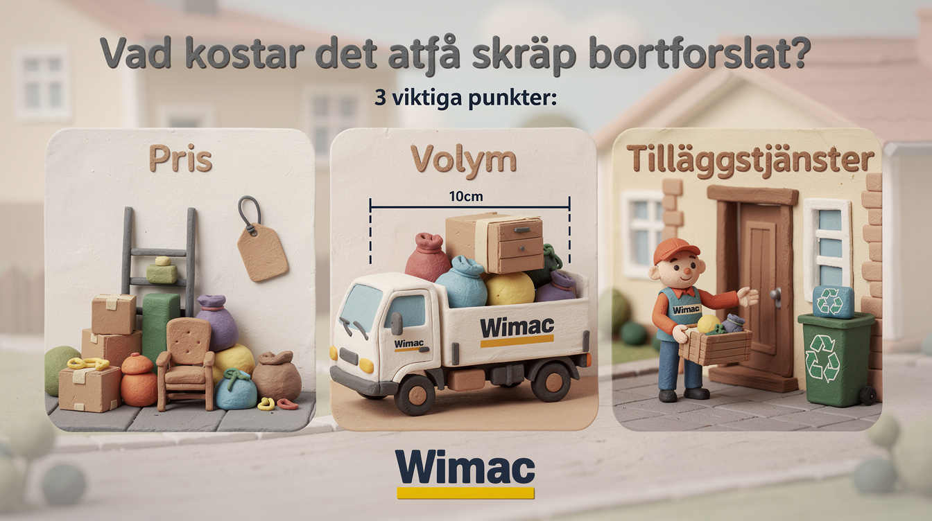 Vad kostar det att få skräp bortforslat? En prisguide