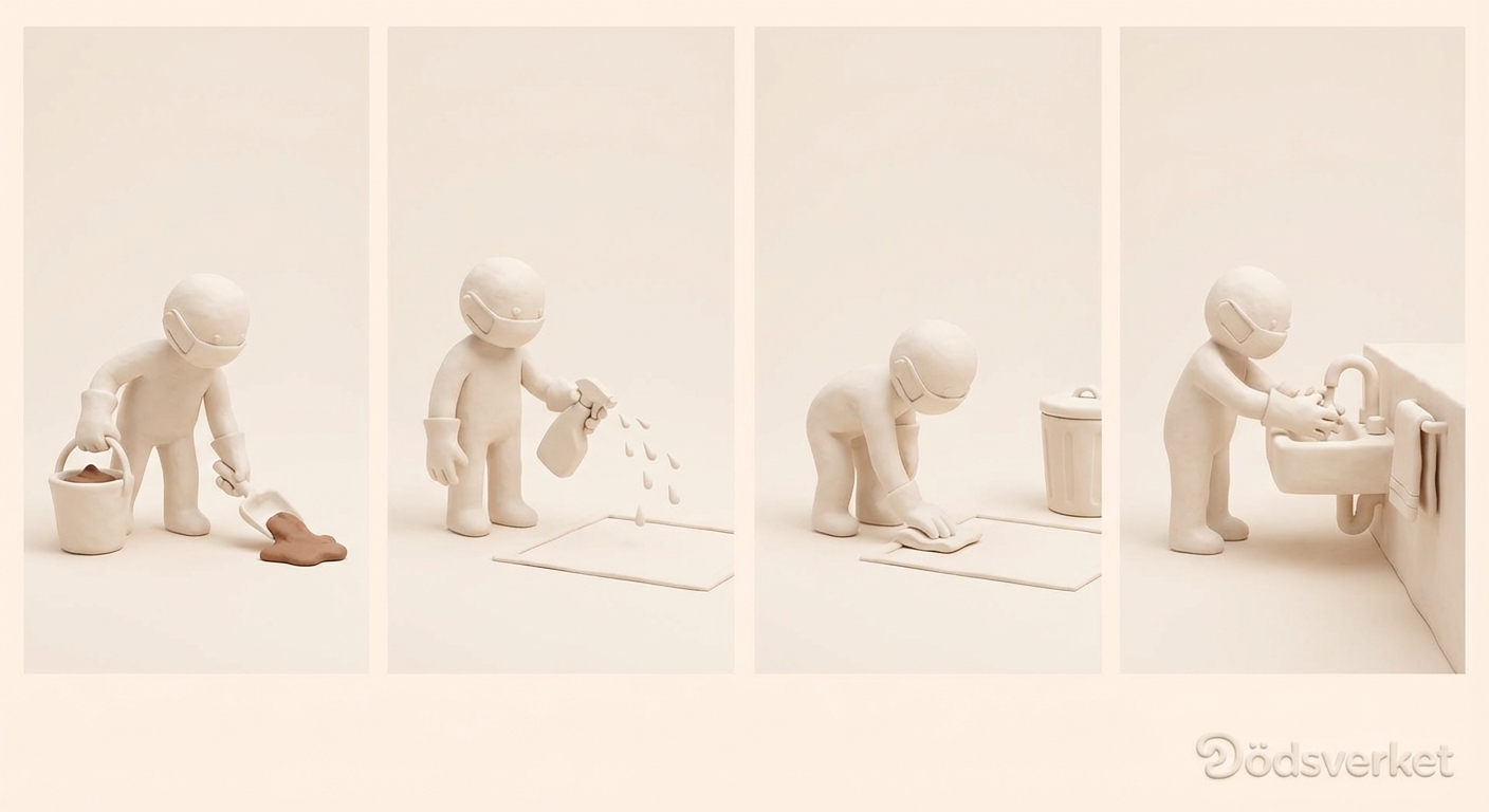 sanering av avföring illustration 3