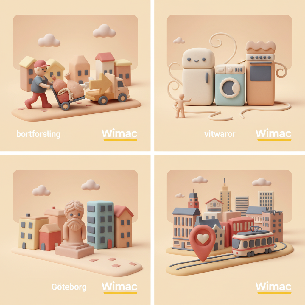 bortforsling vitvaror Göteborg illustration 2