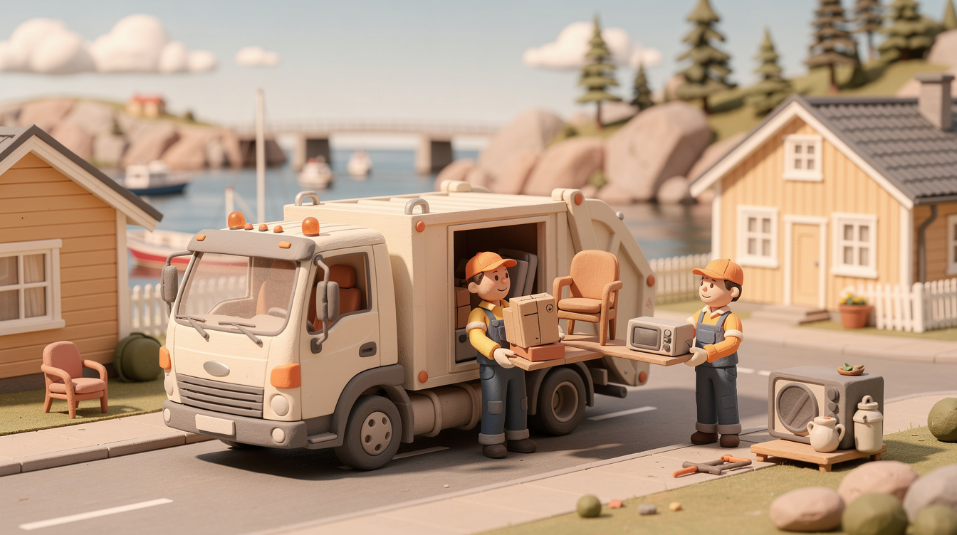 Välj rätt partner för din skräphämtning i Uddevalla - Bortforsling / Skräphämtning i Uddevalla