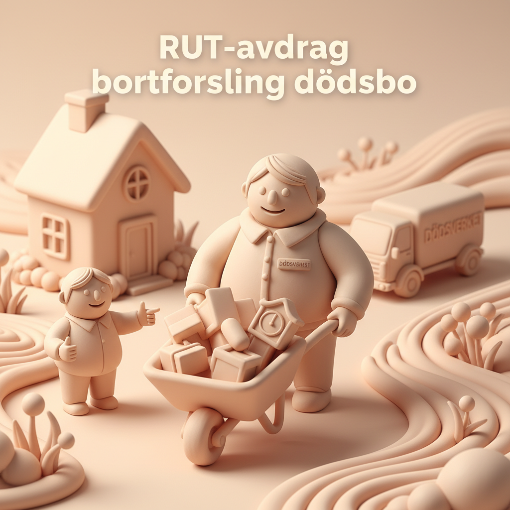 RUT-avdrag bortforsling dödsbo illustration 3