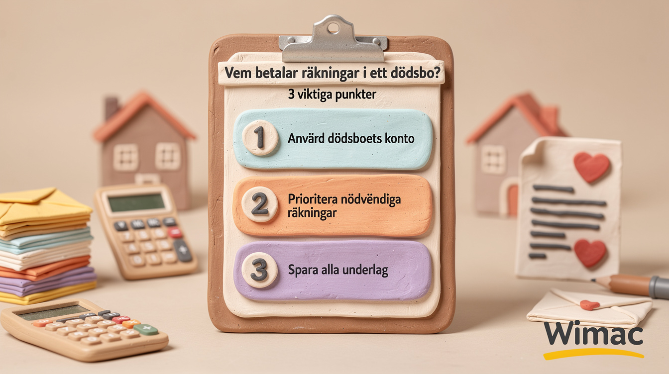 Dödsbo: Vem betalar räkningar? Klart svar! 3 Jämförelse av prioritering och betalningsansvar