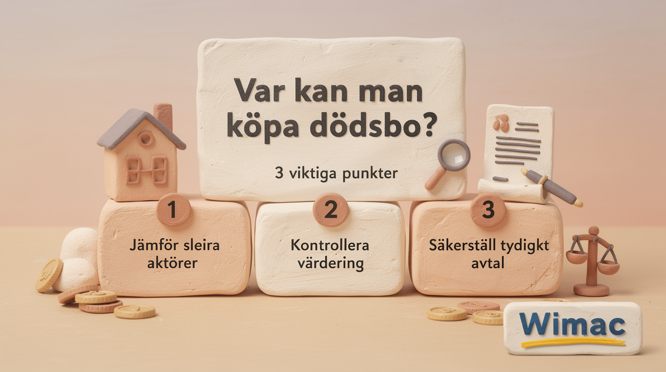 Olika vägar för att sälja ett dödsbo – en översikt