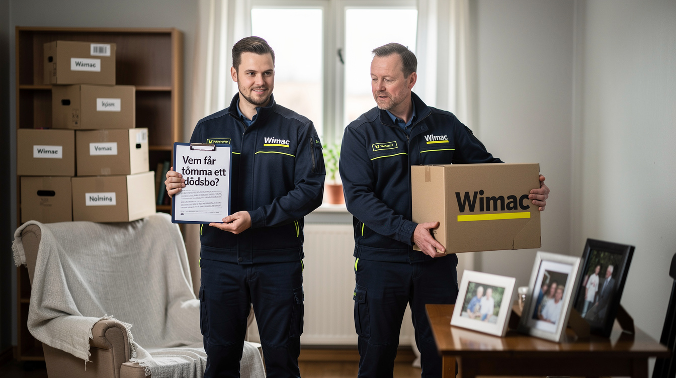 Vem får tömma ett dödsbo?