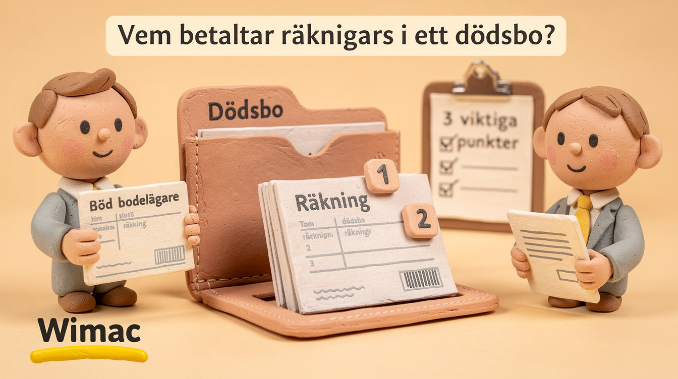 Dödsbo: Vem betalar räkningar? Klart svar!