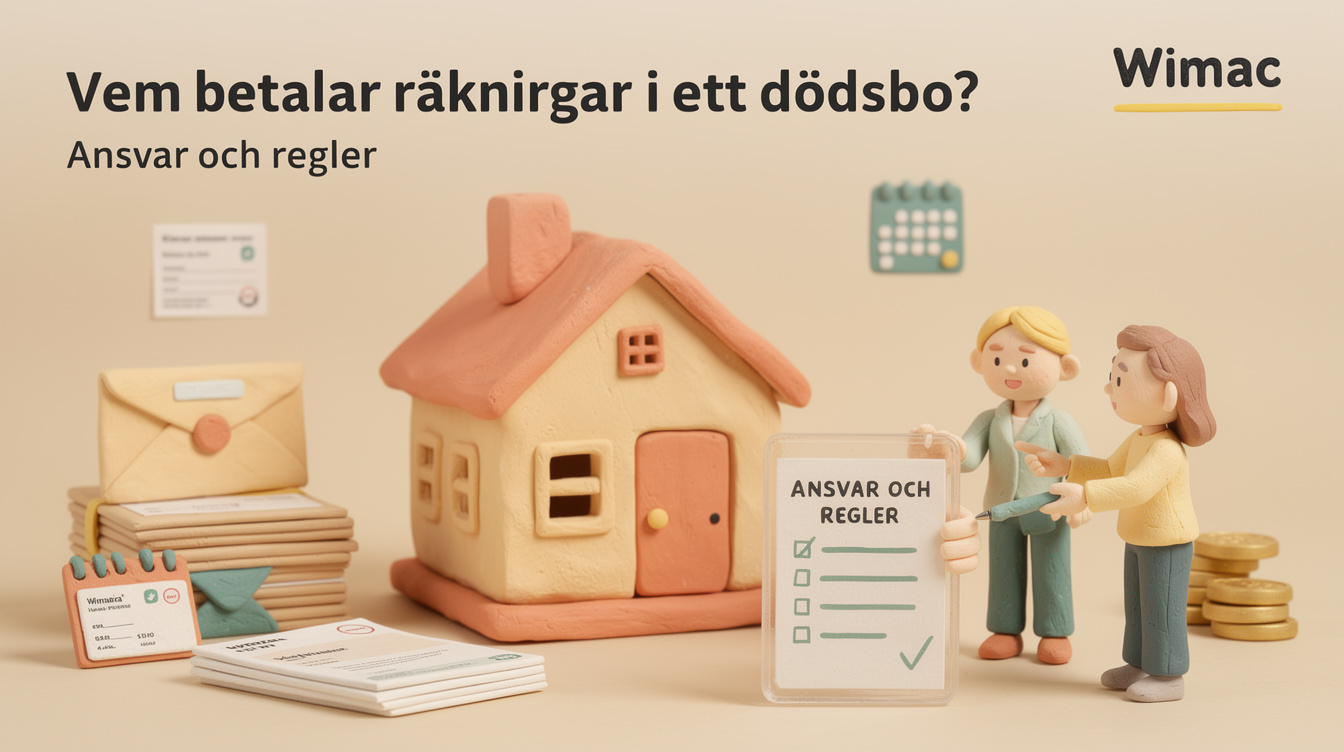 Dödsbo: Vem betalar räkningar? Klart svar! 2 Praktisk hantering: Så betalar du räkningar via banken