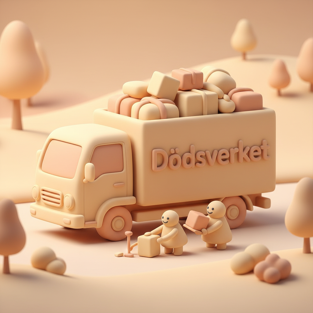 hjälp med bortforsling illustration