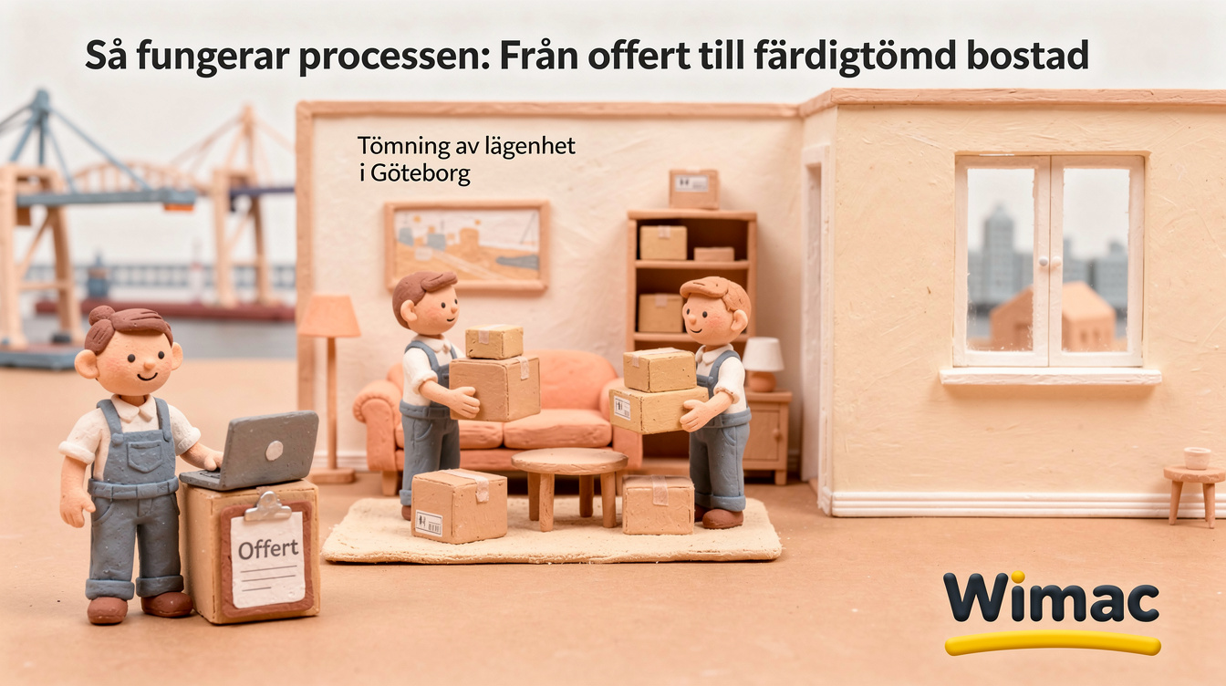 Professionell Tömning av Lägenhet i Göteborg – wimac Fixar Det 3 Trygghet, försäkring och certifieringar för din säkerhet - Tömma lägenhet i Göteborg